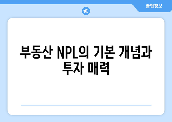 부동산 NPL 투자 유형 및 법적 쟁점