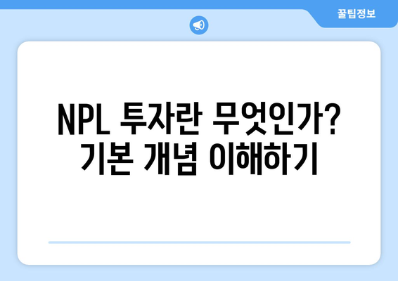 NPL 투자 유형과 법적 쟁점에 대한 세미나