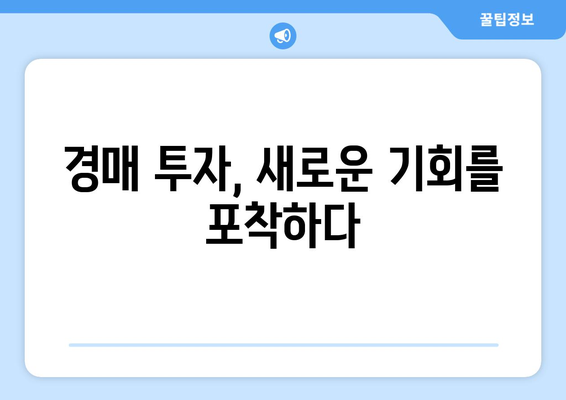 부동산 경매 투자 전략 재평가: 확률적 우위 확보