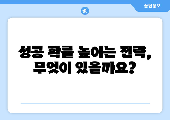 부동산 경매 참여 비용과 수익 이해: 성공 확률에 미치는 영향