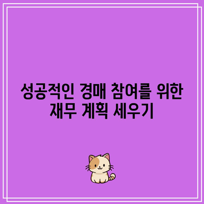 소액 대출을 활용한 부동산 경매 참여 방법