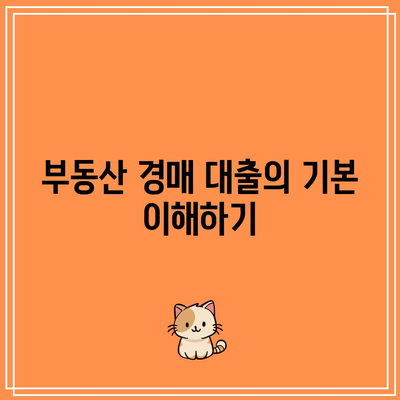 부동산 경매 대출의 비결