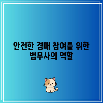 용인 부동산 경매 법무사 상담 안내