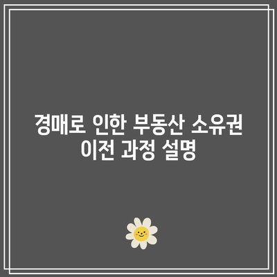 카드 연체 수수료 및 부동산 경매 절차 요약