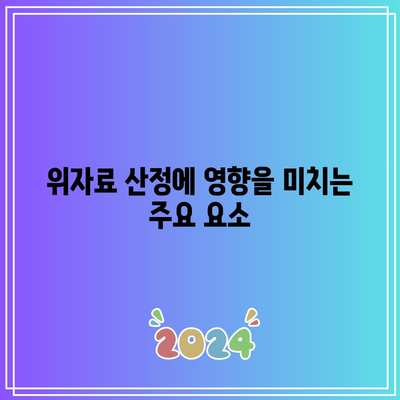 협의 이혼에서 적절한 위자료 산정법